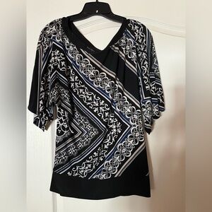 Women’s White House Black Market Short Sleeve Blouse